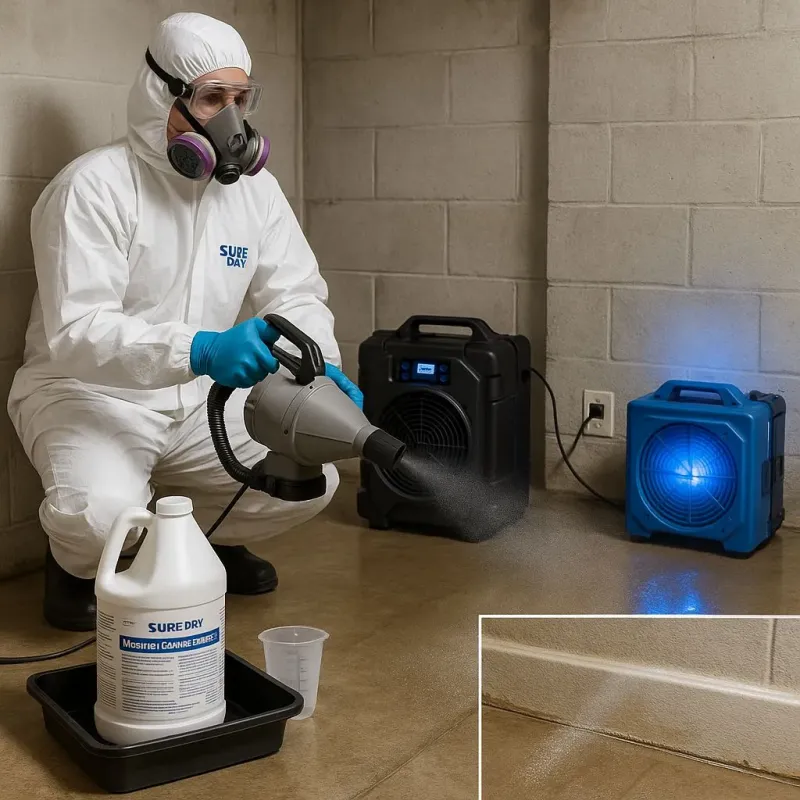 Sanitization and Odor Removal process in Irvington, NY