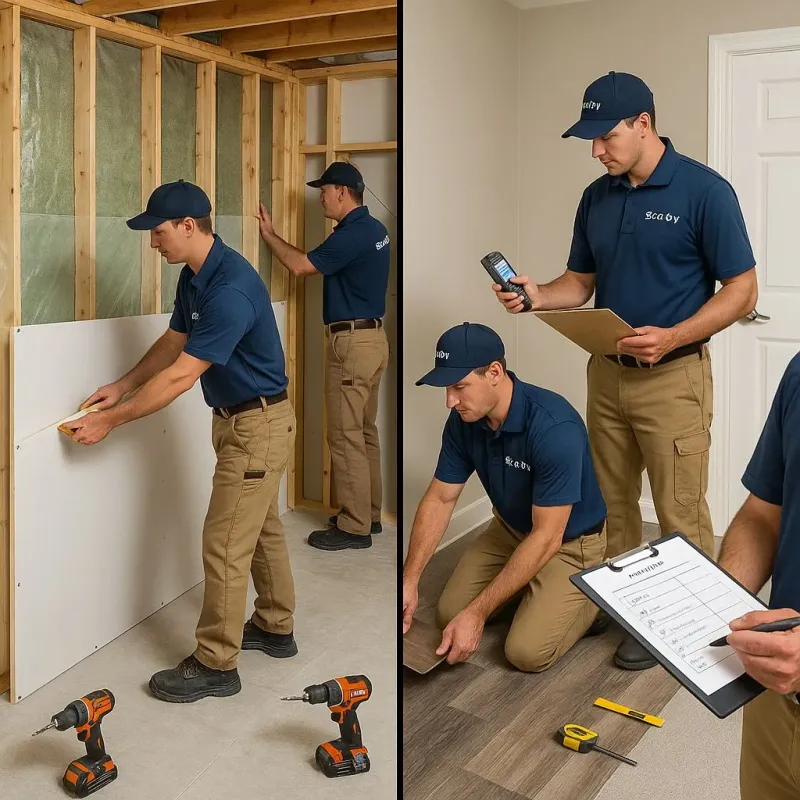 Repairs and Reconstruction process in Irvington, NY